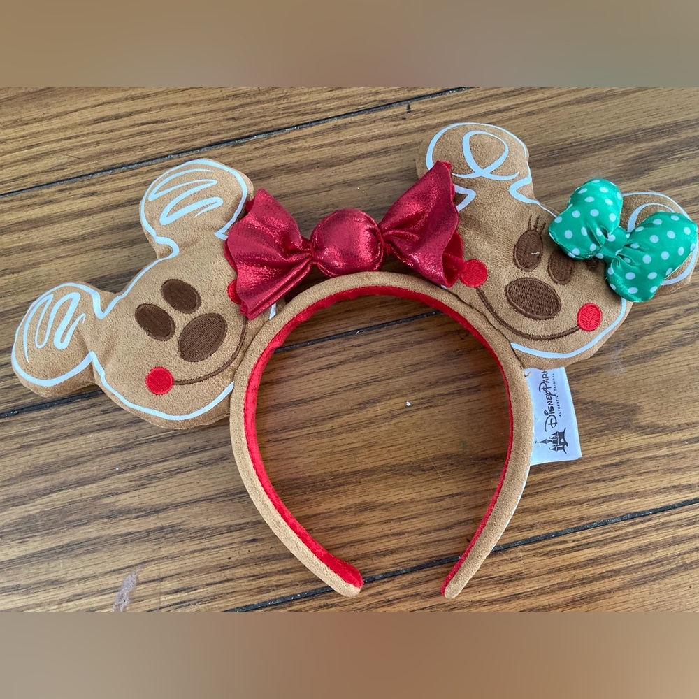 Disney Gingerbread Ears headband